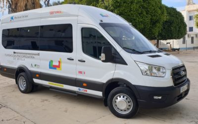 Nueva furgoneta de 18 plazas para el Servicio de Rutas